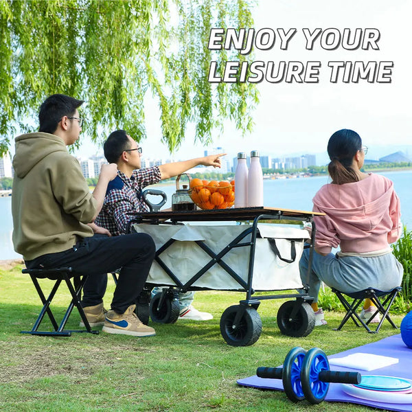 Easy-Fold Outdoor Utility Cart