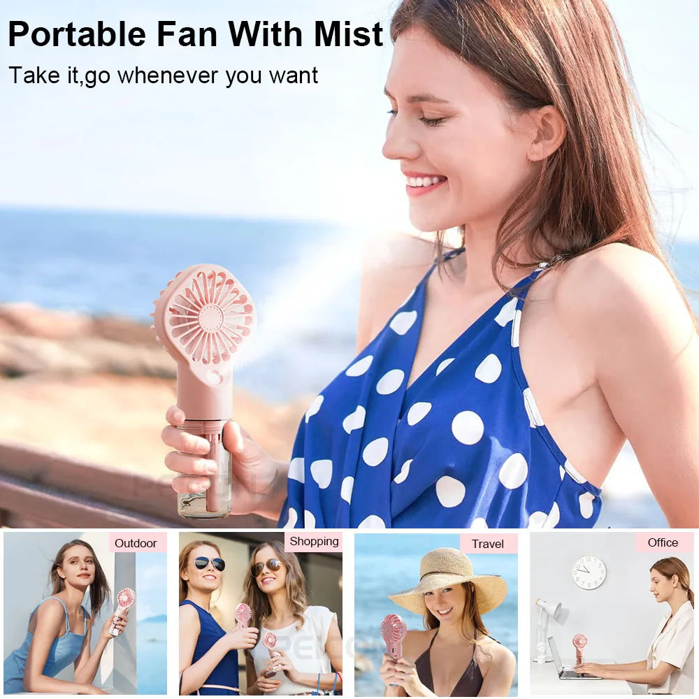 Willow Mist™ Portable Cooling Fan